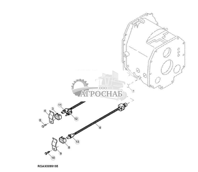 КОРОБКА ДИАПАЗОНОВ МАГНИТНЫХ ДАТЧИКОВ 